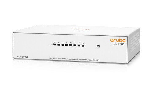 R8R45A | HPE Instant On 1430 8p Gigabit Switch | Refurbished