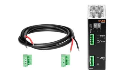 JL821A | HP Aruba CX 4000i PoE 54VDC DIN Power Supply, 240 Watt | Refurbished