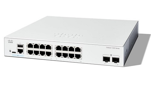 C1200-16T-2G | Cisco Catalyst 1200 Switch, 16 Ports Data, 1G Uplink | New