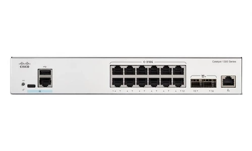 C1300-12XT-2X | Cisco Catalyst 1300 Switch, 12 Port 10G Data, 2x10G SFP+ Uplinks | New