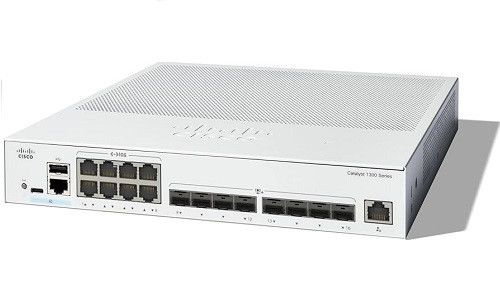 C1300-16XTS | Cisco Catalyst 1300 Switch, 8 Port 10G Data, 8 Port 10G SFP+ | New