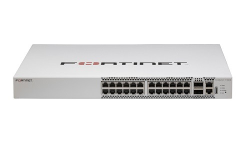 FS-T1024E | Fortinet FortiSwitch 1024E Switch, 24 Port 10GE, 2x 100GE QSFP28 Uplink | Refurbished