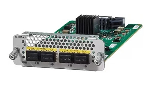 C-NIM-4X | Cisco Catalyst 8000 Gigabit Ethernet LAN/WAN Network Interface Module, MACsec, 4x 10 Gbps Port | Refurbished