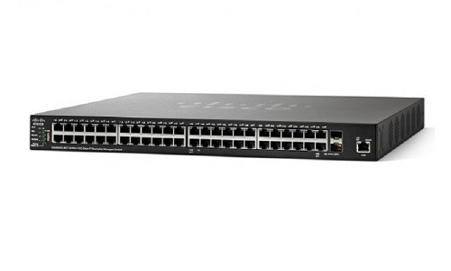 SG350XG-48T-K9-NA | Cisco SG350XG-48T Stackable Managed Switch, 48 10GBase-T and 2 10Gig SFP+ Ports | Refurbished