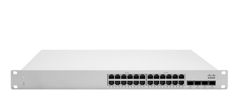 MS225-24-HW | Cisco Meraki MS225 Stackable Access Switch, 24 Ports, 10GbE Fixed Uplinks | New