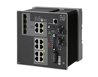 IE-4000-8T4G-E | Cisco IE 4000 Switch, 8 FE/4 GE Combo Uplink Ports | New