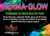 4 ounce Perma-Glow UV Green