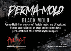 8 ounce Perma-Mold Black Mold