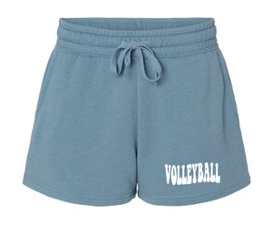 Volleyball Groovy Shorts Misty Blue Volleyball Groovy Shorts Misty Blue