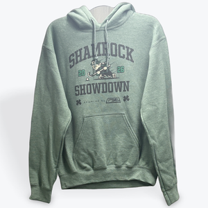 2026 Shamrock Showdown Dark Green Heather Hood