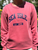 SIC EST classic crew neck - color crimson 