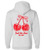 Cherry Field Hockey White Hood