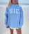 SIC C Blue Mock Neck