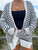 Fluffy Striped Chenille Cardigan