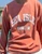 SIC EST classic crew neck - color terra cotta