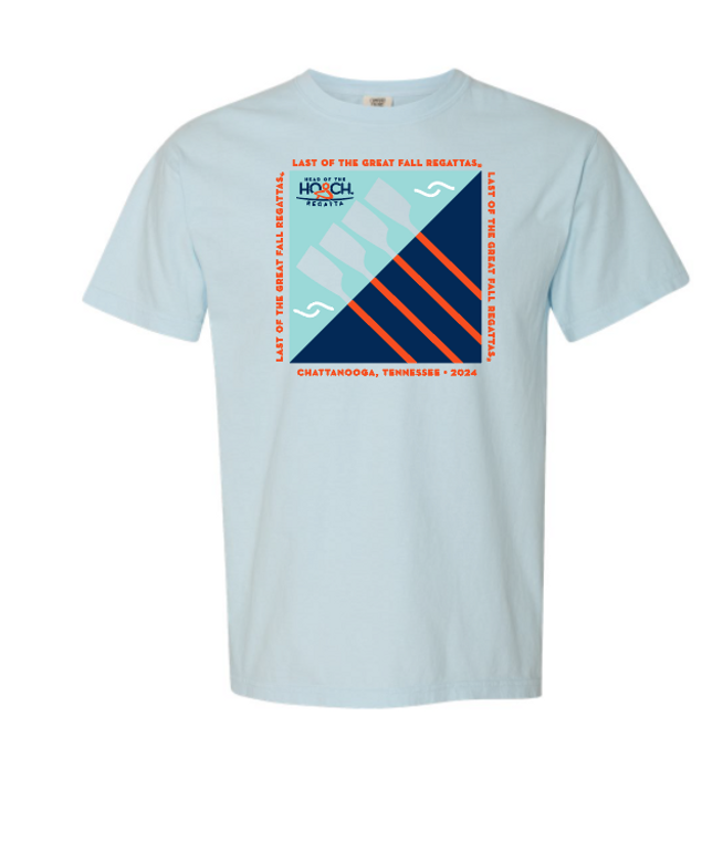 Head of the Hooch Oars SS - Light Blue