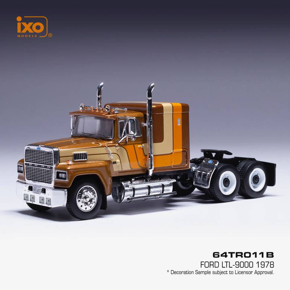 1:64 Scale - FORD LTL-9000 1978 Brown