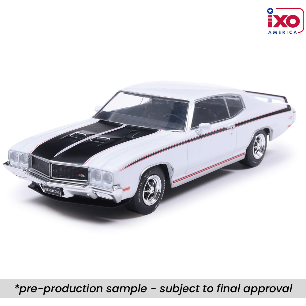 1:43 Scale 1970 Buick GSX - Apollo White