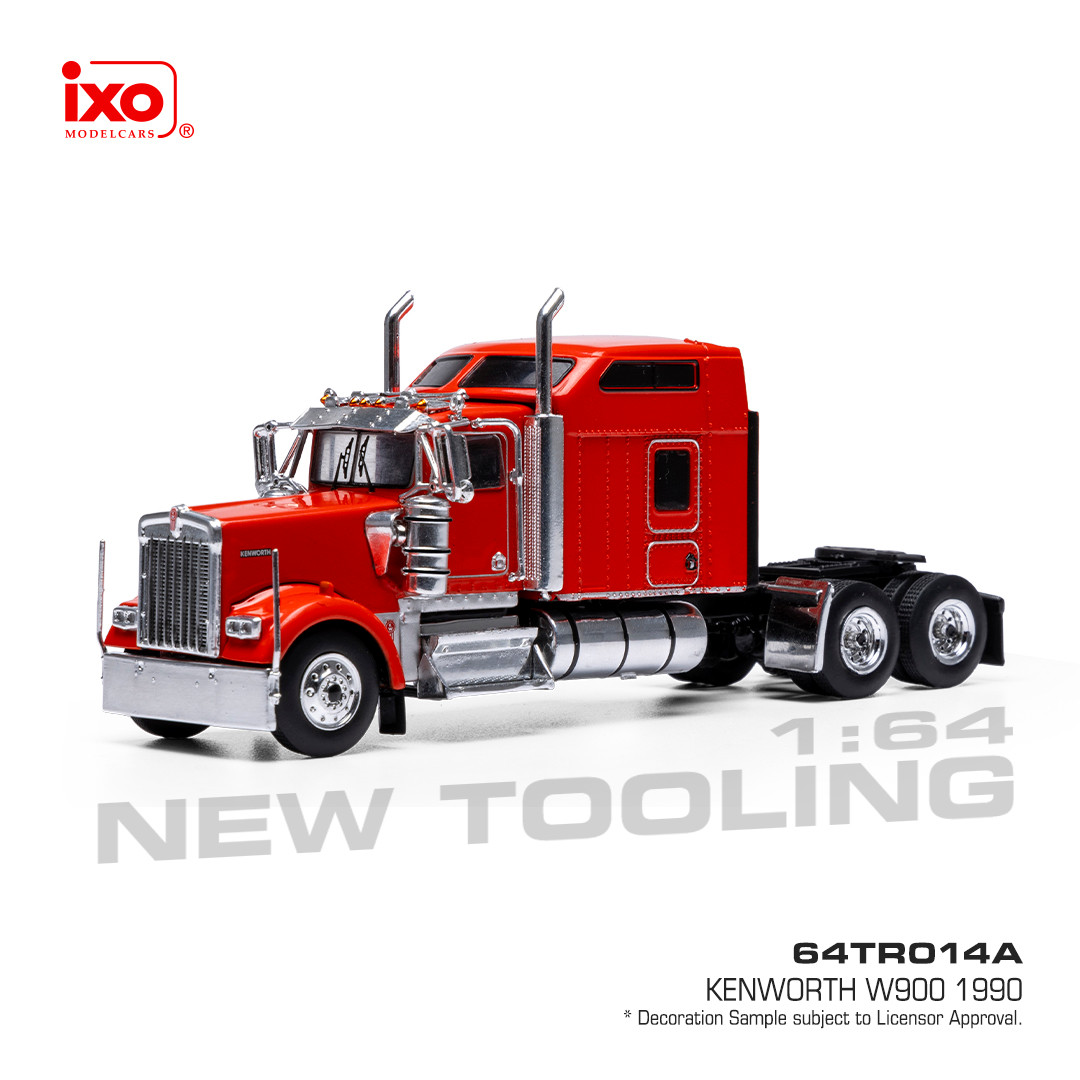 1990 Kenworth W900 - Red