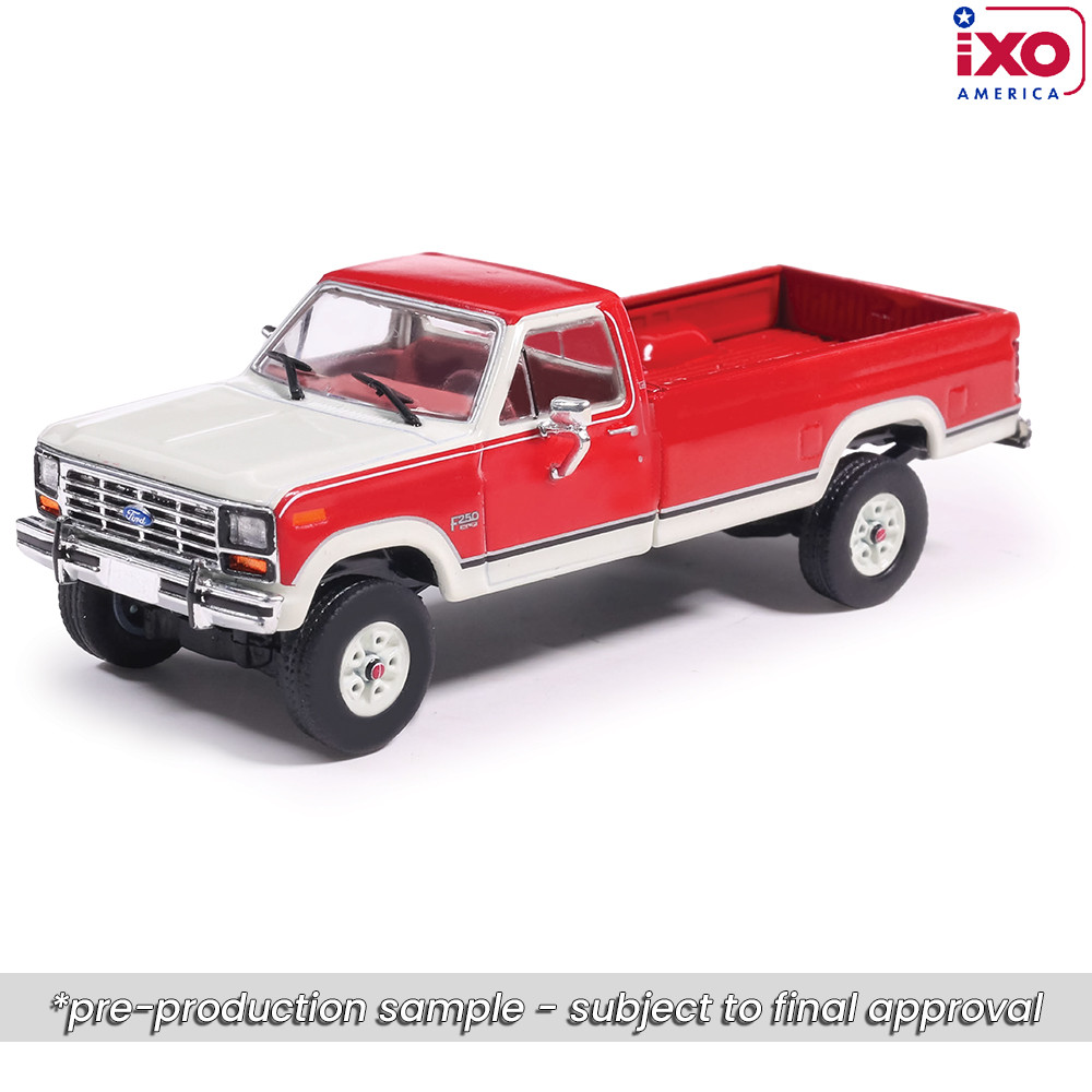 1:64 1984 Ford F-250 XLT Lariat Long Bed Styleside 4x4 - Victoria