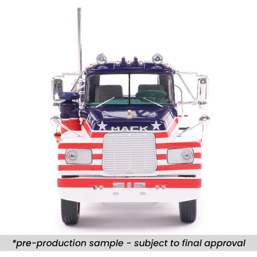 1:43 Scale - 1966 Mack R Series - Red & Blue