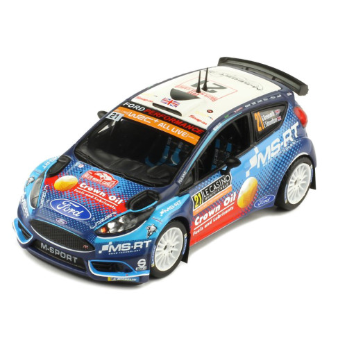 1:24 Scale - FORD FIESTA WRC #1 S.Ogier - J.Ingrassia Winner
