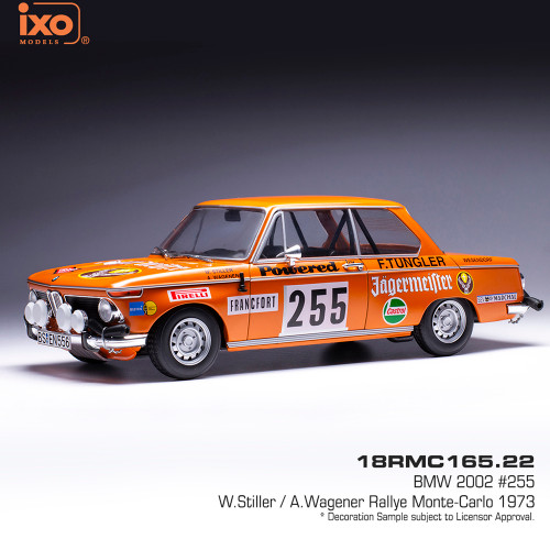 1/18 IXO BMW 2002 イェーガーマイスター モンテカルロ 1973 1/18 IXO BMW 2002 イェーガーマイスター モンテカルロ 1973