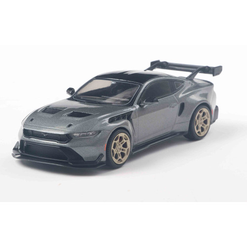 1:43 Scale 2025 Ford Mustang GTD Metallic Grey Main Image