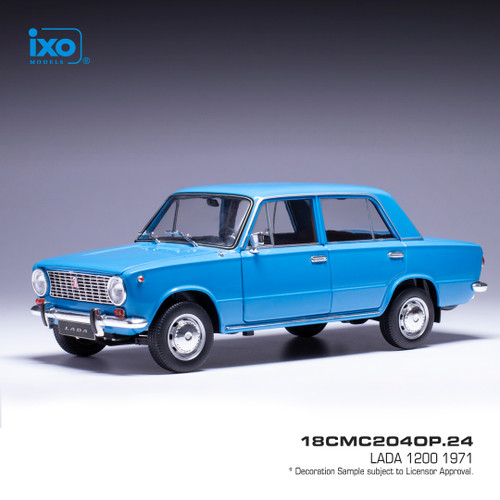 1:18 Scale - LADA 1200 1971 BLUE Main Image