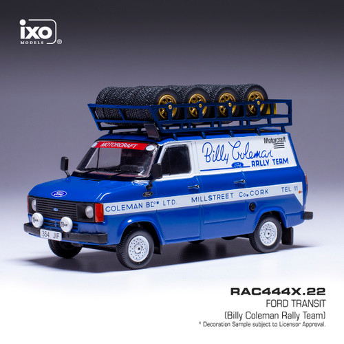 1:43 Scale - FORD TRANSIT MK II (Billy Coleman Rally Team) Rally Assistance Main Image