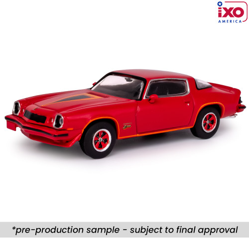 1:64 Scale 1977 Chevrolet Camaro Z28 - Light Red Main Image