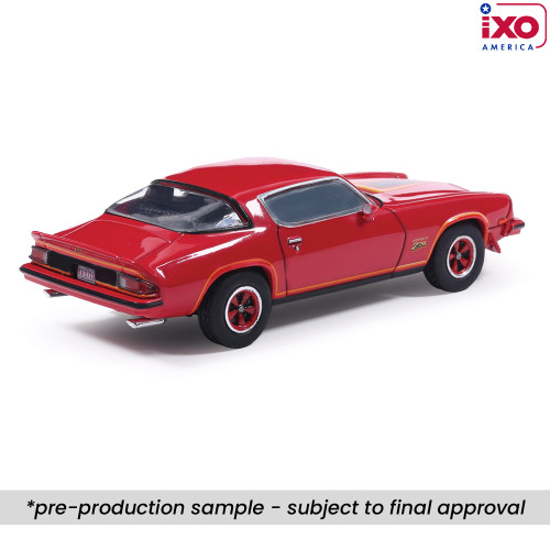 1:64 Scale 1977 Chevrolet Camaro Z28 - Light Red