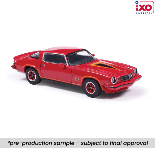 1:64 Scale 1977 Chevrolet Camaro Z28 - Light Red