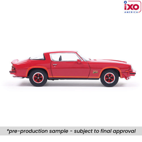 1:64 Scale 1977 Chevrolet Camaro Z28 - Light Red