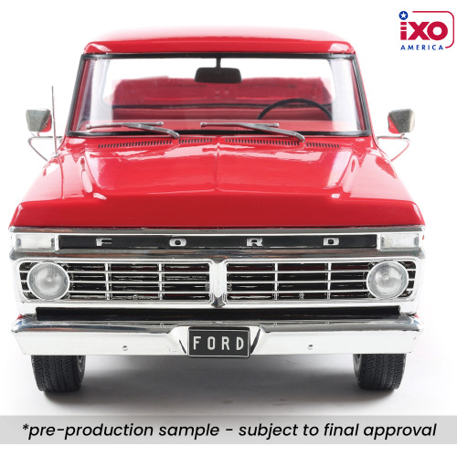 1:18 Scale 1974 Ford F-100 - Candy Apple Red