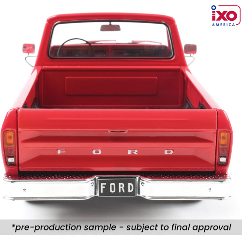 1:18 Scale 1974 Ford F-100 - Candy Apple Red