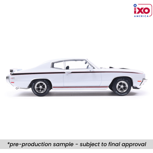 1:43 Scale 1970 Buick GSX - Apollo White