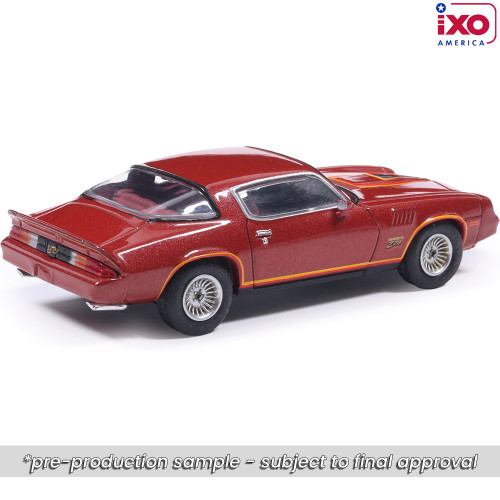 1:64 Scale 1978 Chevrolet Camaro Z28 - Carmine Metallic