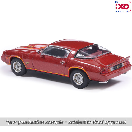 1:64 Scale 1978 Chevrolet Camaro Z28 - Carmine Metallic