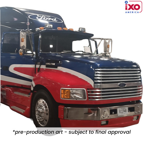 1990 Ford Aeromax - Red and Blue Main Image