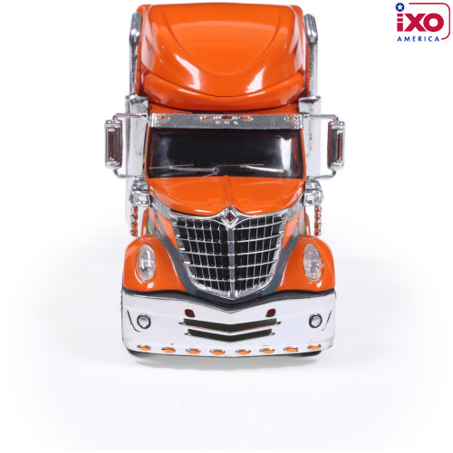 Lone Star Flyers オレンジ ミニカー 1:64 2010 International Lonestar - Orange and Green