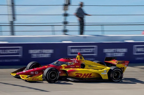 1:18 2025 NTT INDYCAR Series - #10 Alex Palou / Chip Ganassi Racing, DHL - 2025 Series Champion
