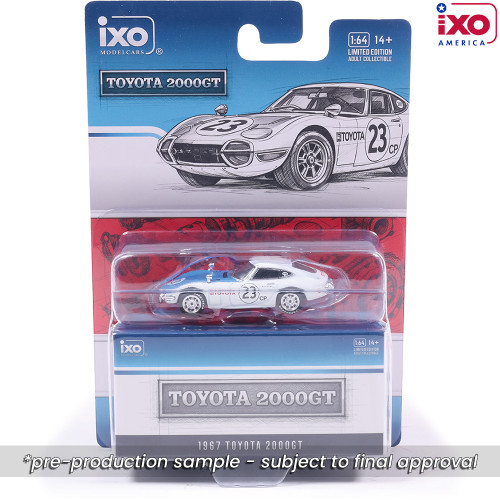 1:64 1967 Toyota 2000GT - White MF10-10001