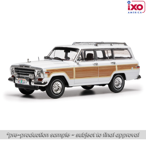 1:43 1989 Jeep Wagoneer 4WD - White Main Image