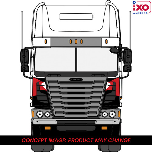 1:64 2002 Freightliner Argosy - Red and Black Main Image