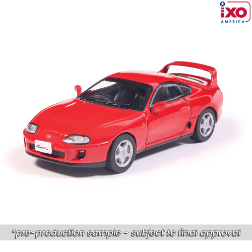 1:64 1993 Toyota Supra (JZA80) - Renaissance Red Main Image