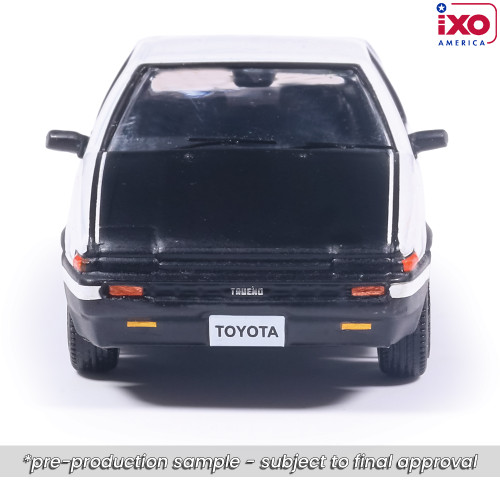1:64 1983 Toyota Sprinter Trueno (AE86) - Black and White
