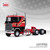 1:43 Scale 1976 Ford CL 9000 - Red and Black Main Image