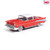 1:64 Scale 1957 Chevrolet Bel Air Sedan - Matador Red and India Ivory Main Image