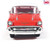 1:64 Scale 1957 Chevrolet Bel Air Sedan - Matador Red and India Ivory Alt Image 5
